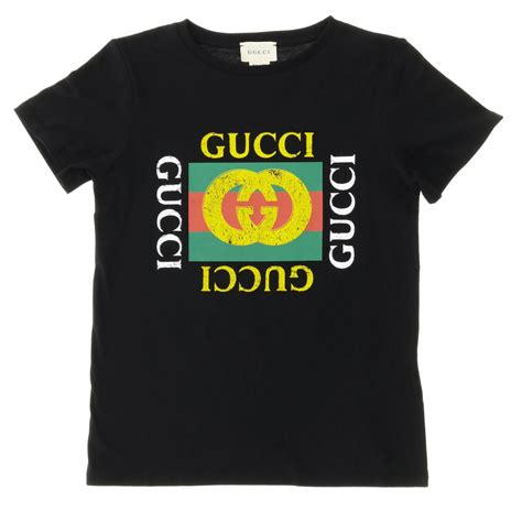 gucci shirt kinderen|Gucci boys t shirt logo.